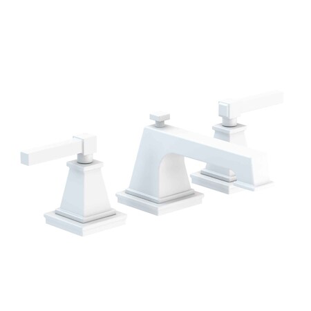 Newport Brass Widespread Lavatory Faucet in Matte White 3140-52